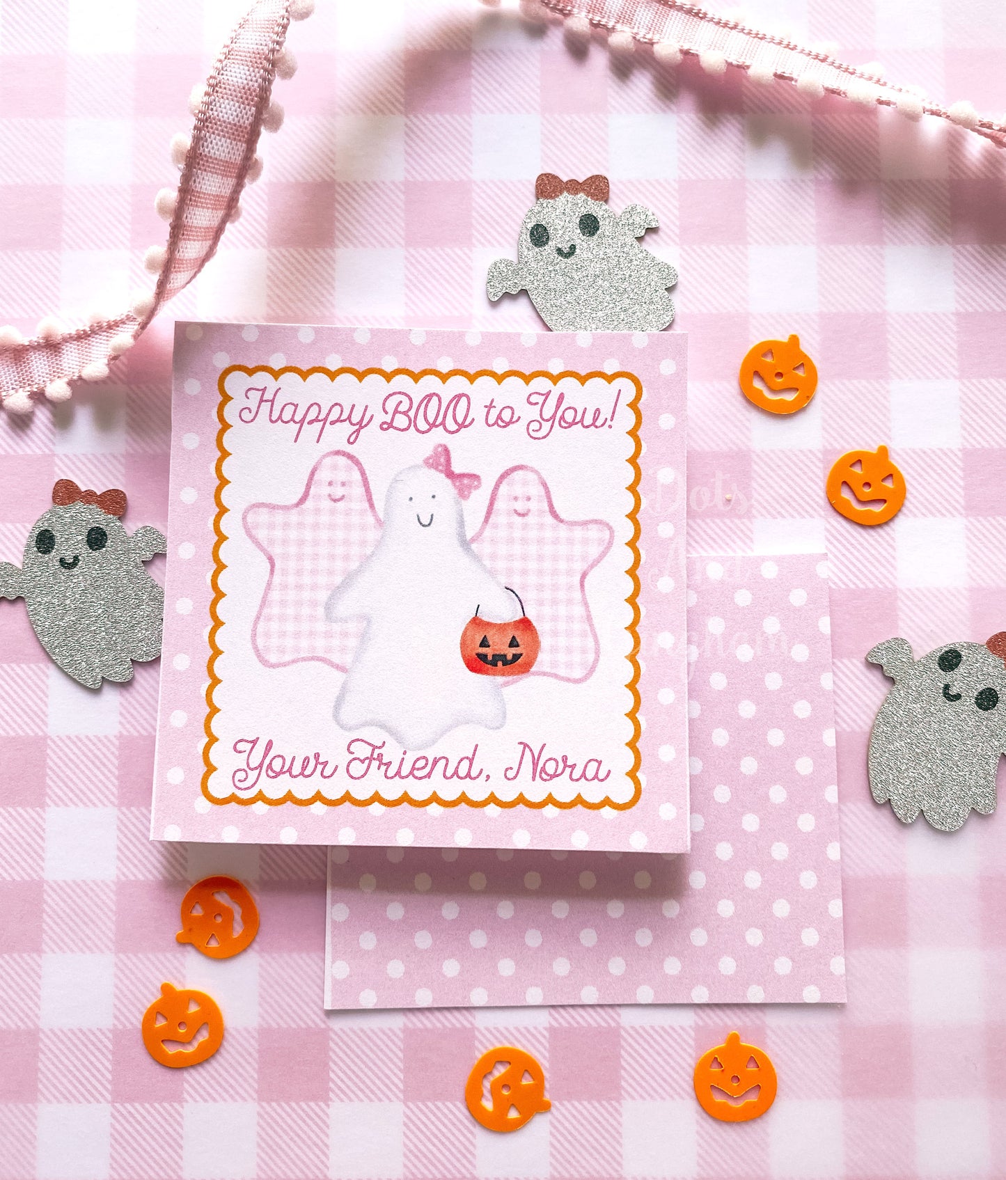 Ghost Girl
Ghost
Ghost with Trick or Treat Bucket
Halloween Ghost
Happy Boo to You
Classic Halloween