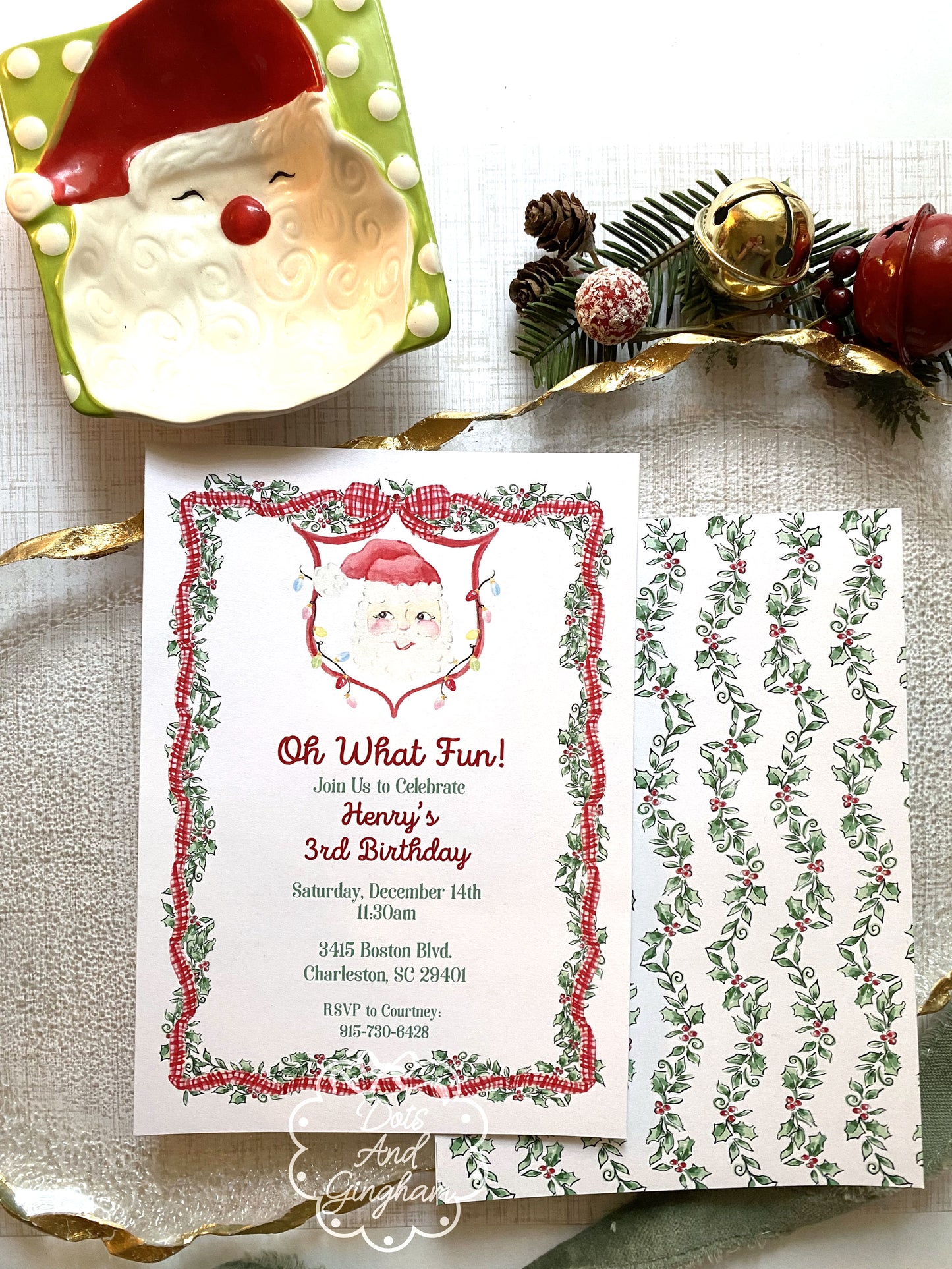Santa Invitation