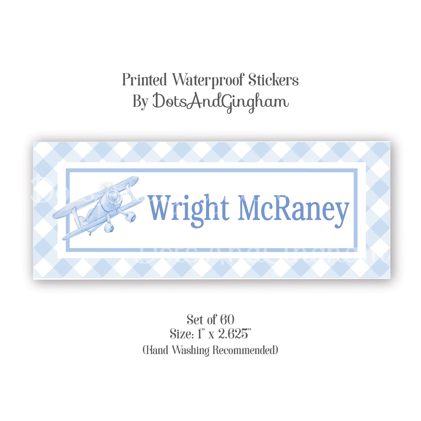 Waterproof Stickers, Waterproof Labels, Back To School Stickers, Watercolor Stickers, School Supply Stickers, Airplane Stickers