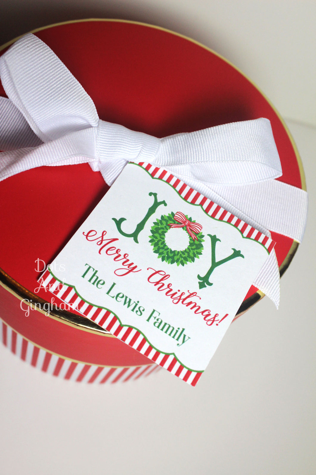 Christmas JOY Tags or Stickers