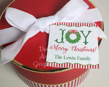 Load image into Gallery viewer, Christmas JOY Tags or Stickers

