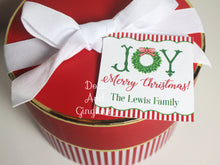 Load image into Gallery viewer, Christmas JOY Tags or Stickers
