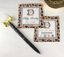 Load image into Gallery viewer, Leopard Calling Cards - DotsAndGingham
