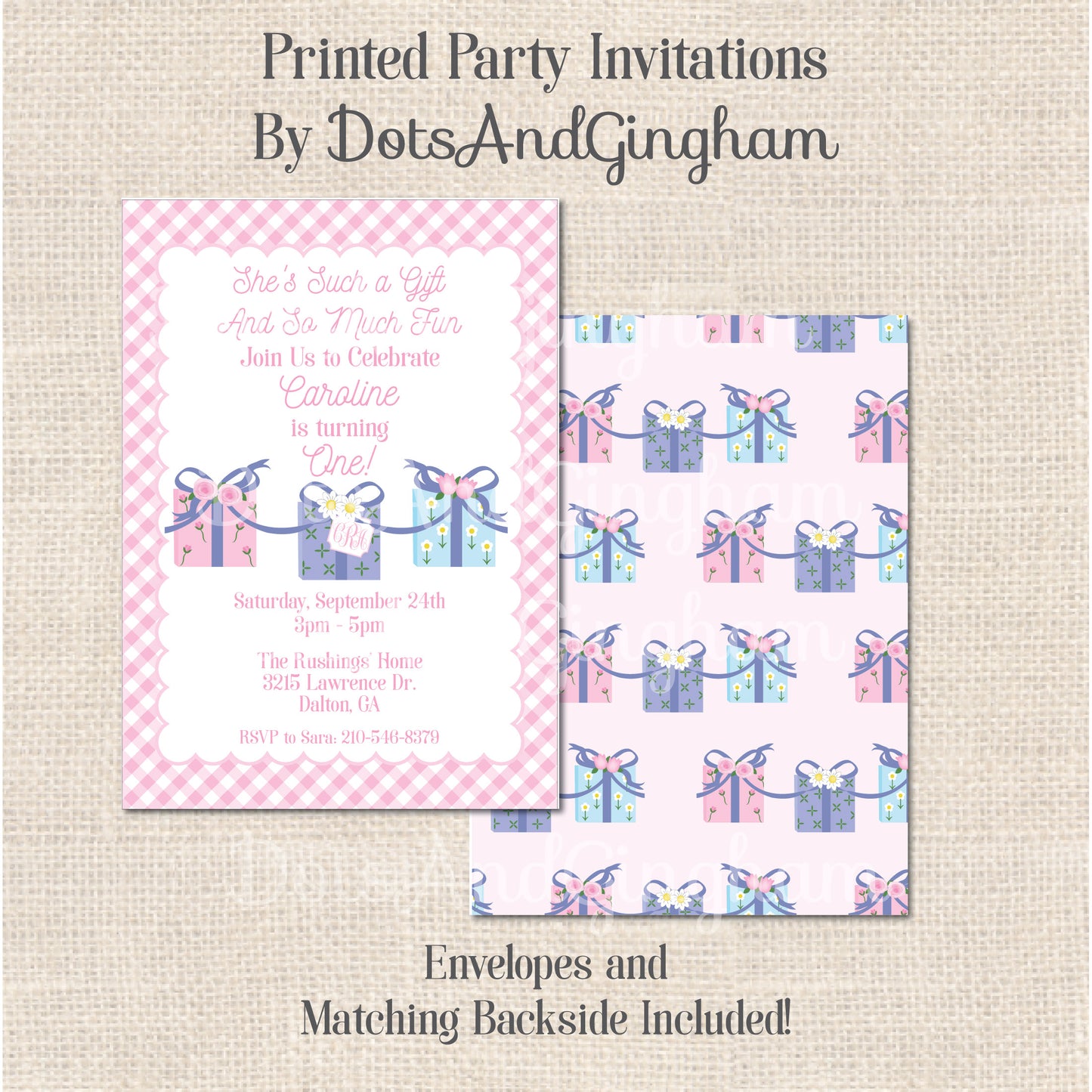 Precious Gift Invitation