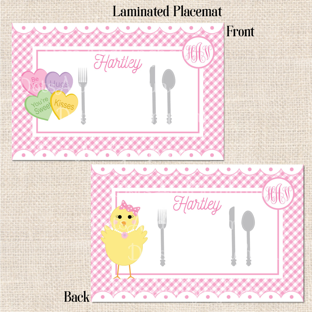Valentine / Easter Placemat